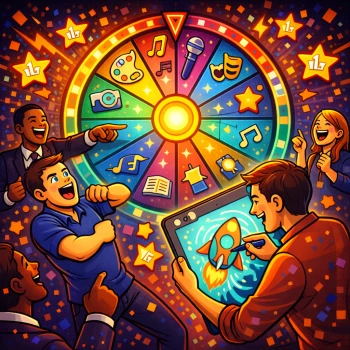 Roue action team building (démo)